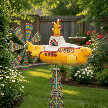 🎁Hot Sale 49% OFF🔥Retro Yellow Submarine Wind Spinner